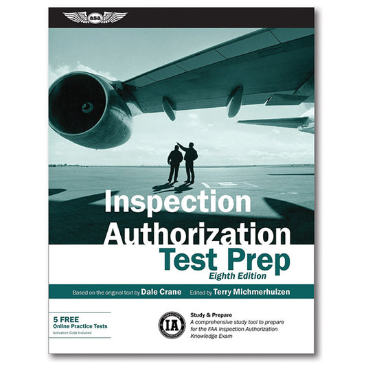 ASA INSPECTION AUTHORIZATION TEST PREP, (SOFTCOVER BOOK)
